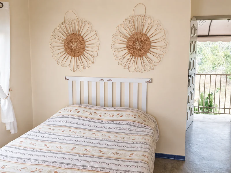 Suíte com cama de casal